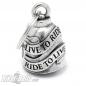 Preview: Live To Ride Biker-Bell mit Motorrad Chopper Glücksbringer Glocke Ride Bell Geschenk Preview: Live To Ride Biker-Bell mit Motorrad Chopper Glücksbringer Glocke Ride Bell Geschenk